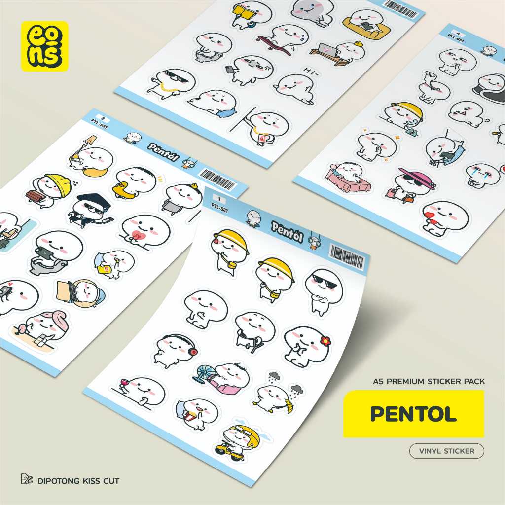 Jual Sticker Pentol Terlengkap & Harga Terbaru Agustus 2026 | Shopee ...