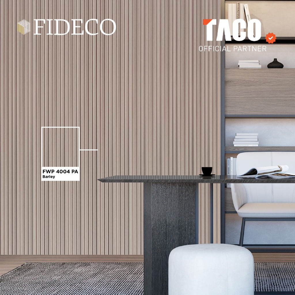Jual TACO FIDECO WPC 3D Wall Panel Small Grooves Motif Kayu Per 1 ...