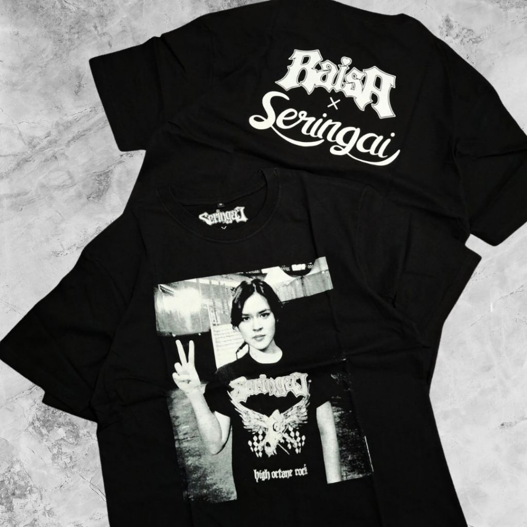 Jual Tshirt Seringai x Raisa Original Merchandise | Shopee Indonesia