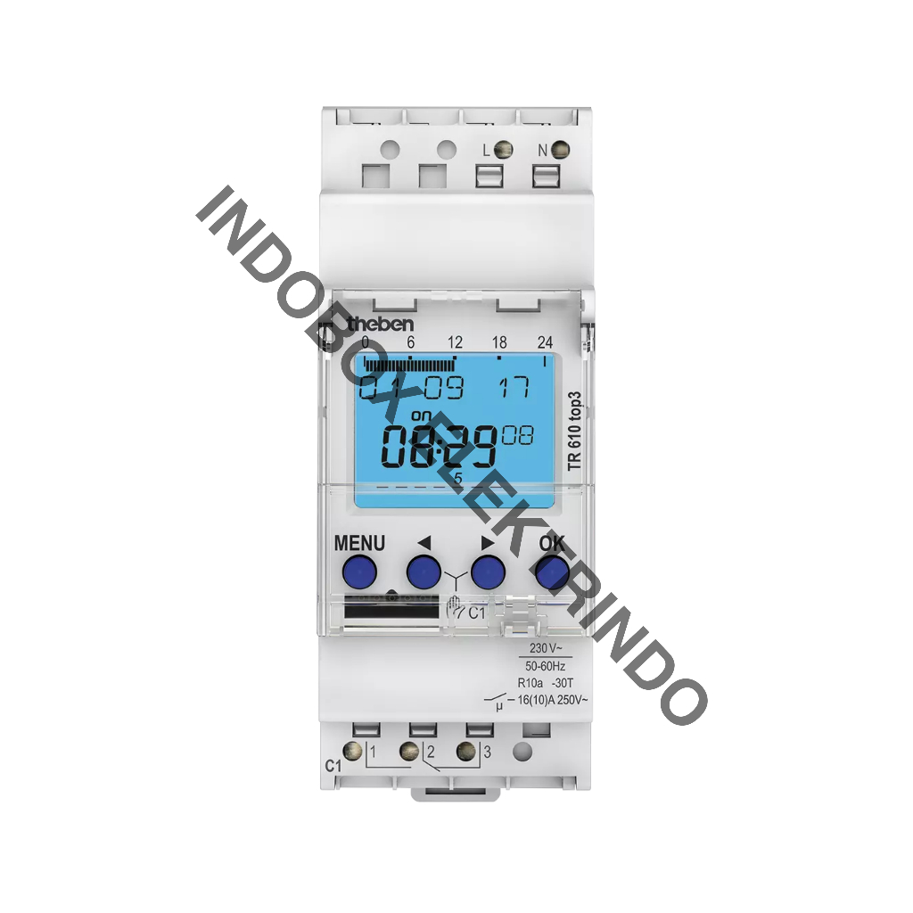 Jual Timer THEBEN TR 610 TOP 3 - Digital Timer Limit Switch THEBEN ...