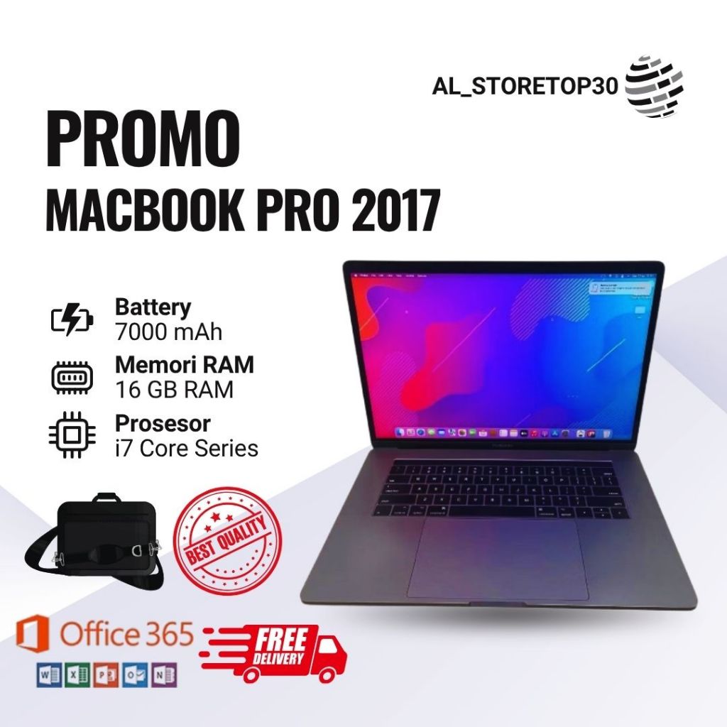 Jual {BEST SELLER} MacBook Pro 15 inch Touchbar 2017 Core i7 Ram