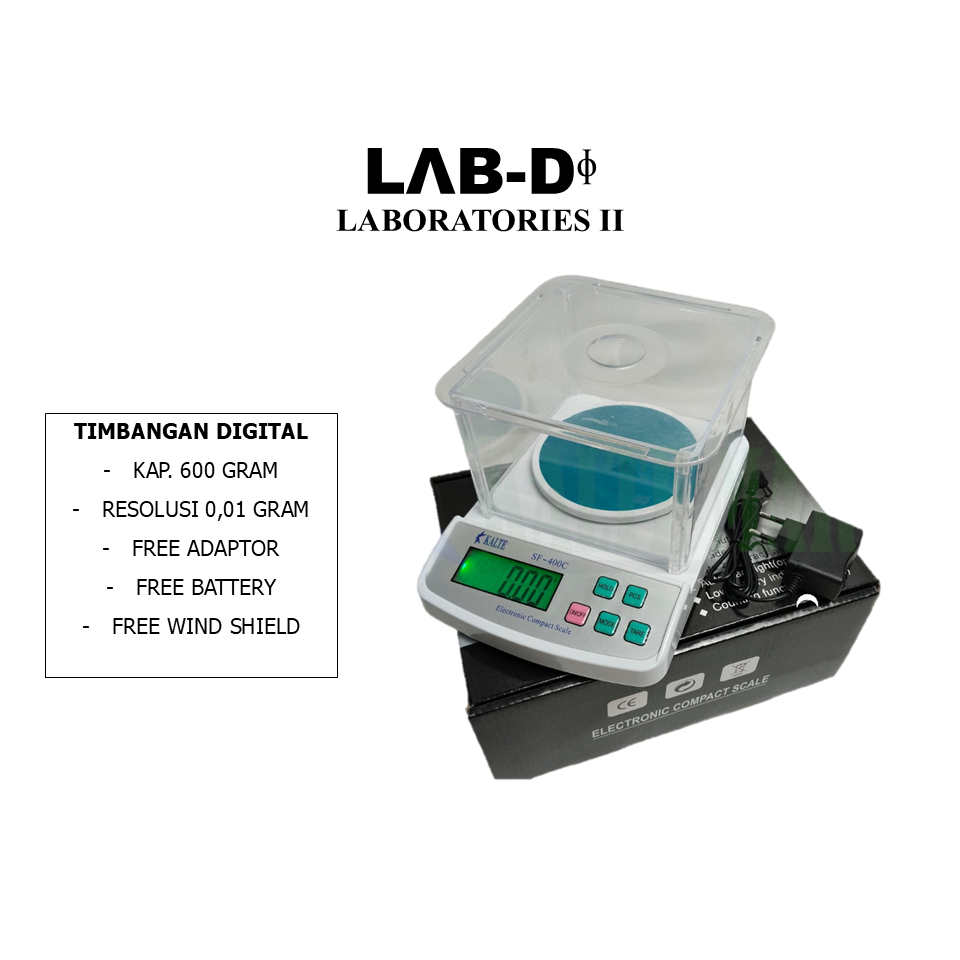 Jual Timbangan Digital Analitik SF400C Timbangan Bubuk Obat Material ...