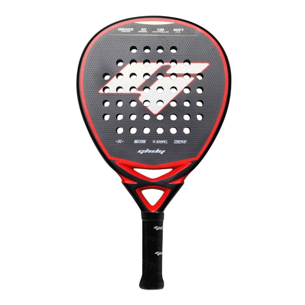 Jual Raket Padel Carbon GHDY Windstorm Red | Shopee Indonesia