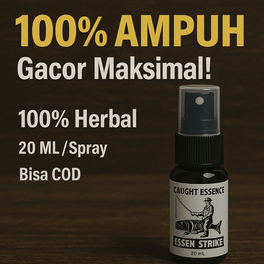 Jual CAUGHT ESSENCE ESSEN STRIKE 20 ML SPRAY Essen Strike Untuk Mancing ...