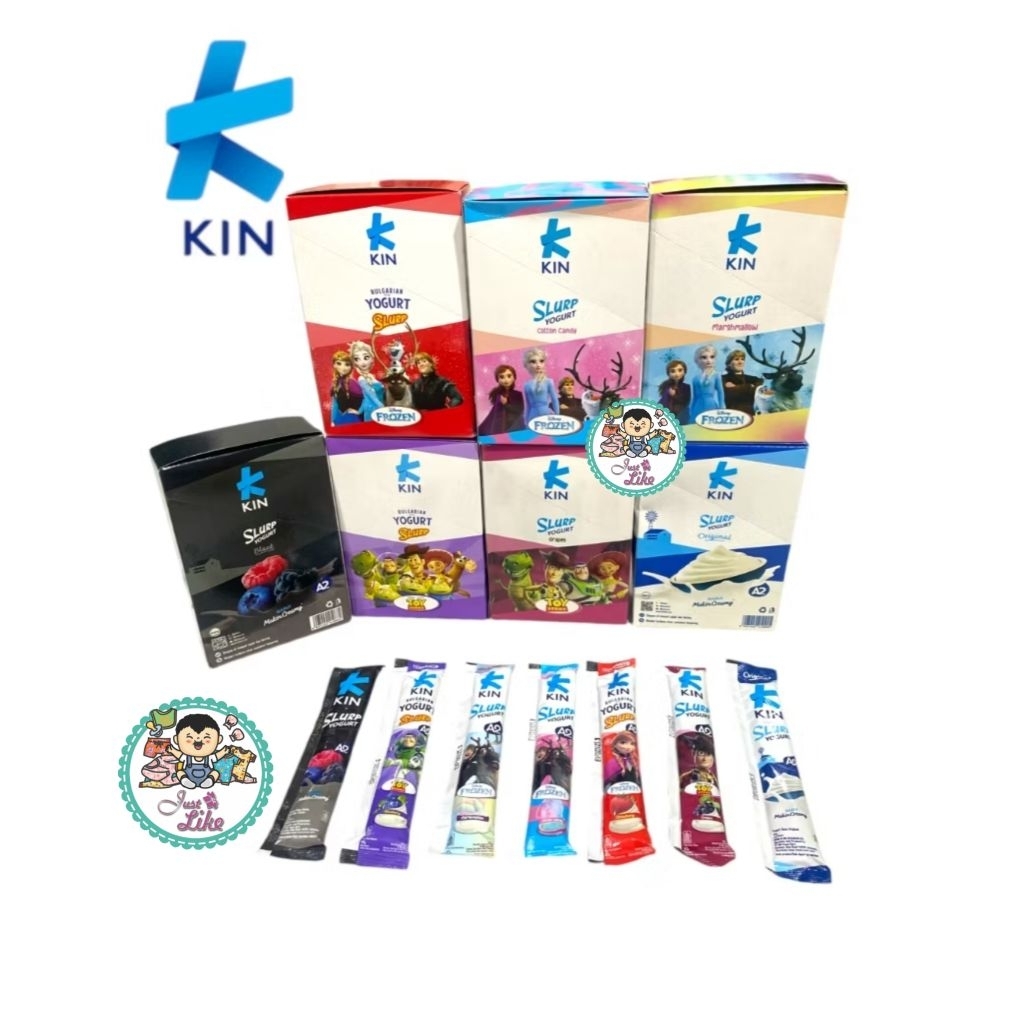 Jual KIN Slurp Yogurt / Yoghurt Creamy Stick 45gr. (ECER 1 pc) | Shopee ...