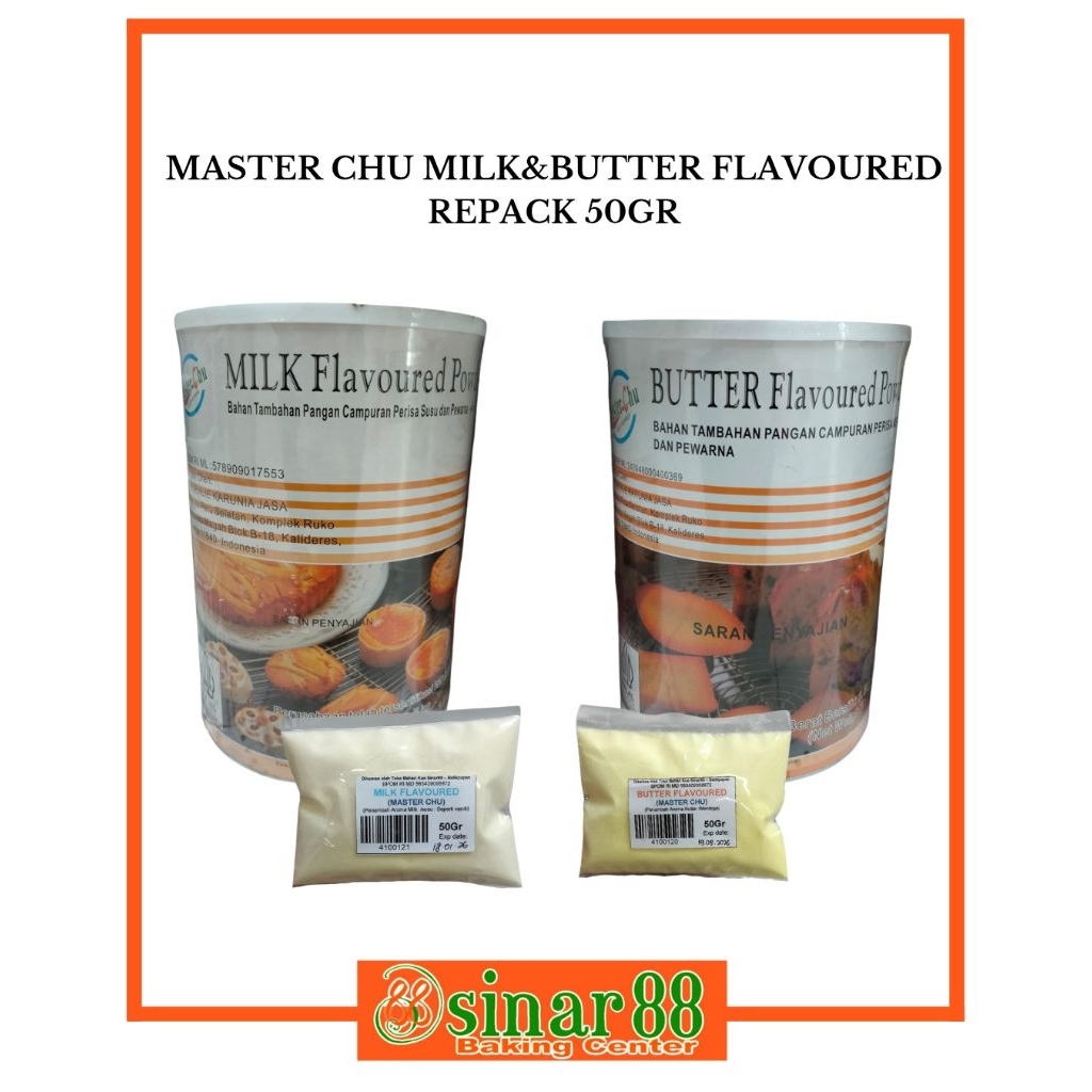 Jual Master Chu Milk & Butter Flavoured 50gr | Shopee Indonesia