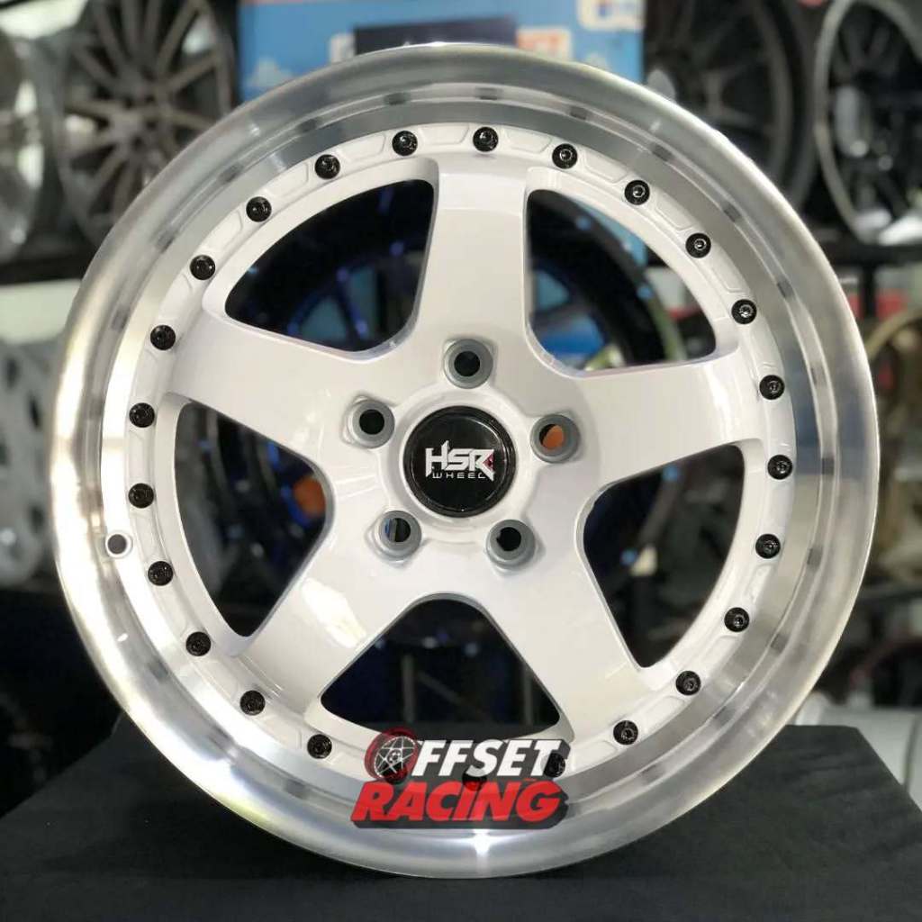 Jual Velg HSR R17 Mobil HRV Xpander Ertiga Innova Velg Mobil HSR BOB ...