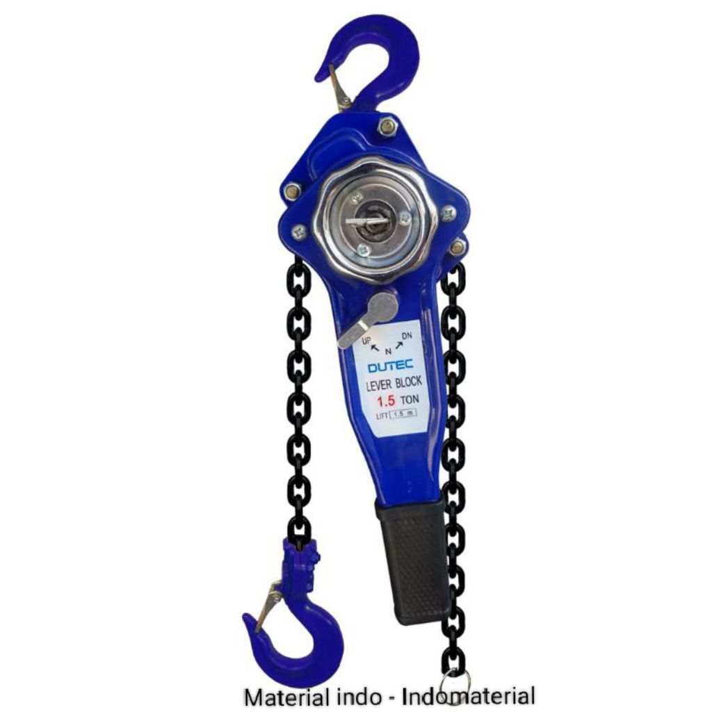 Jual Lever Block Lifting Portable 1,5 Ton x 1,5 Lever Hoist Lifting ...