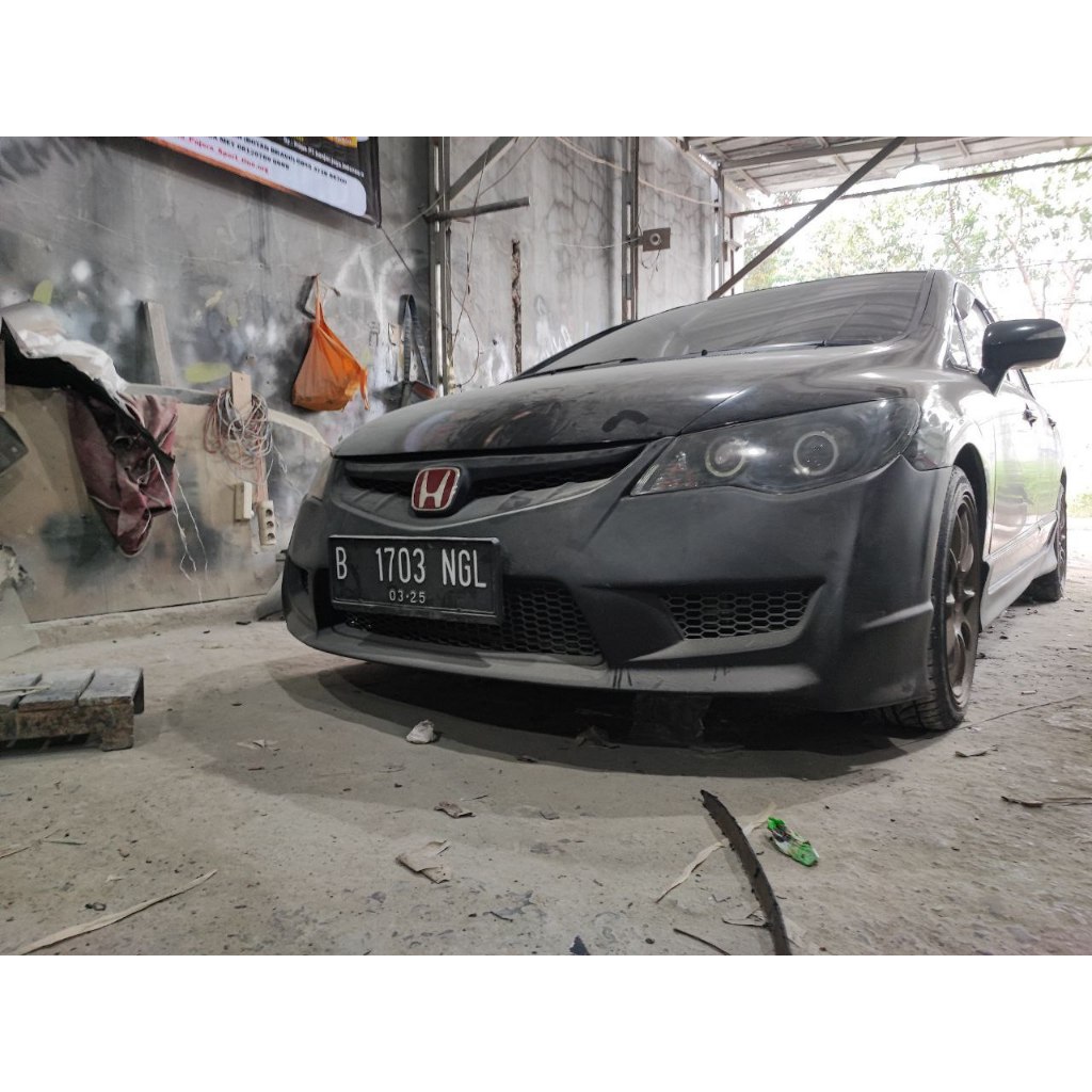 Jual Bemper Bodykit Civic FD Type R + Lips fullset - Grade A | Shopee ...