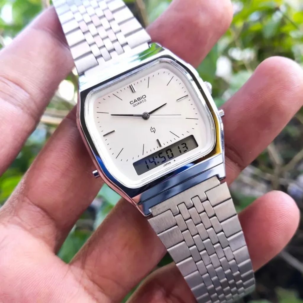 Jual Jam Casio Analisis Vintage seri AQ340 | Shopee Indonesia