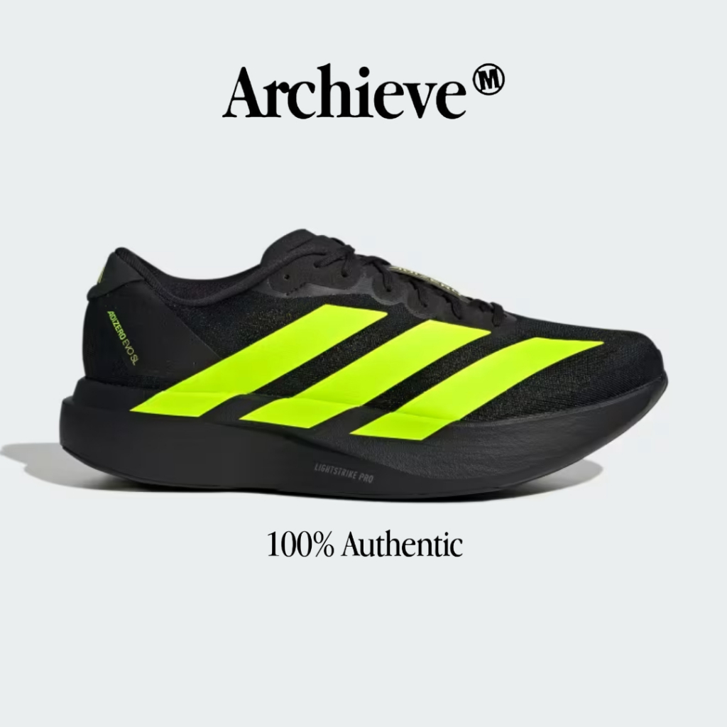 Jual Adidas Adizero Evo SL Black Lucid Lemon (JR3420) | Shopee Indonesia