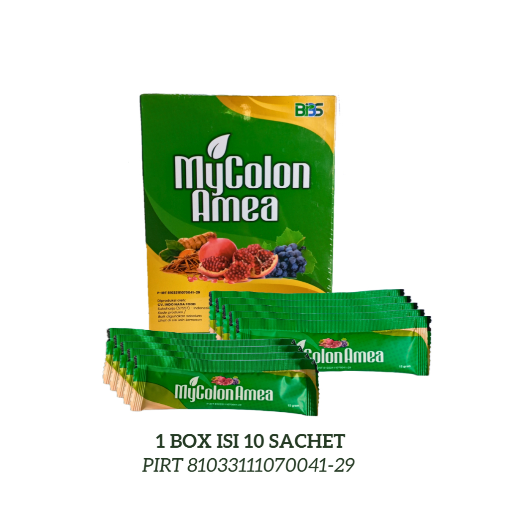 Jual MyColon Amea Isi 10 sachet ORIGINAL Colon Cleansing Sistem ...