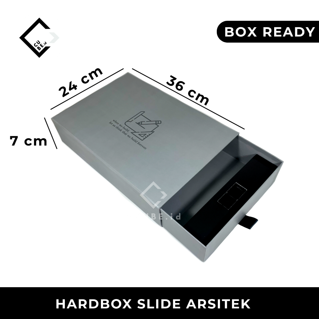 Jual HARDBOX SLIDE ARSITEK / BOX DESAIN INTERIOR / BOX A4 / HARDBOX ...