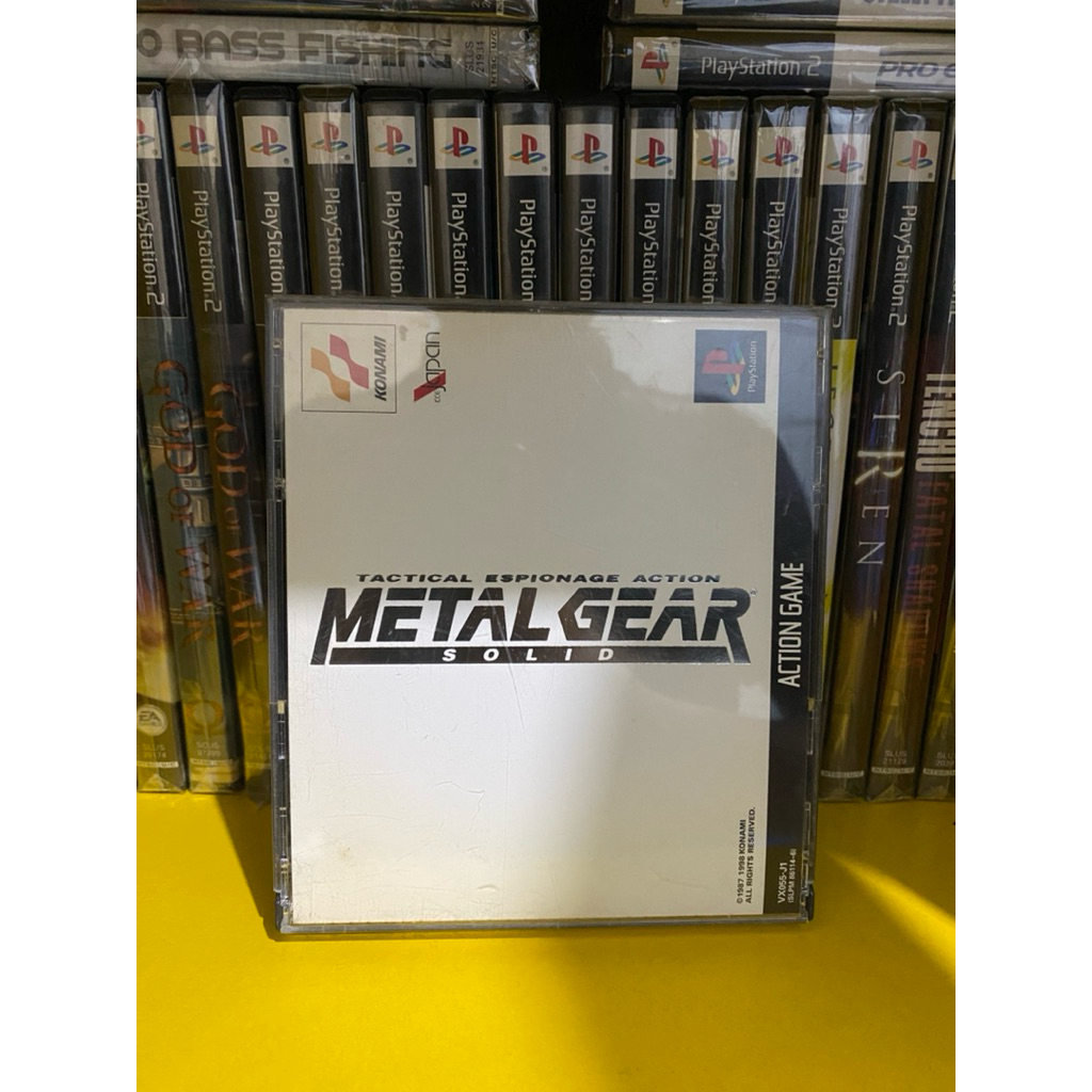 PS1 METAL GEAR SOLID Custom (Occasion, Bon état De Fonctionnement)