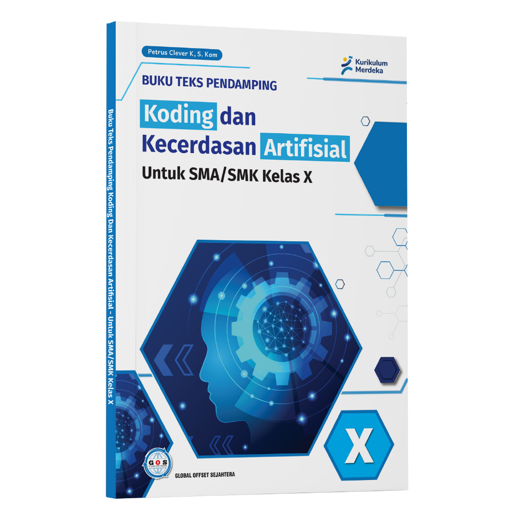 Jual Buku Teks Pendamping Koding Dan Kecerdasan Artfisial Kelas 10 SMA ...