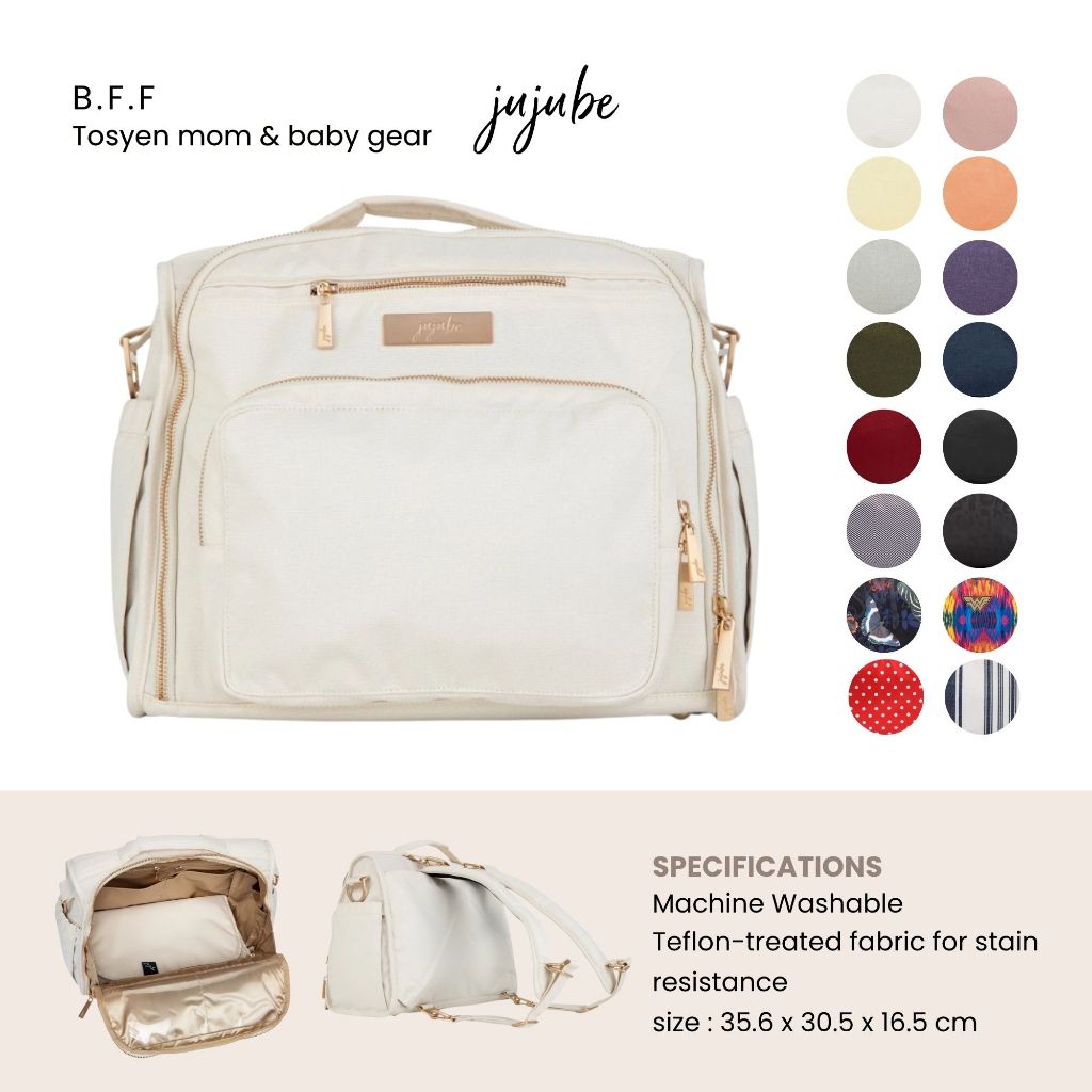 Jujube Diaper Bag Tas Popok Perlengkapan Bayi Multifungsi