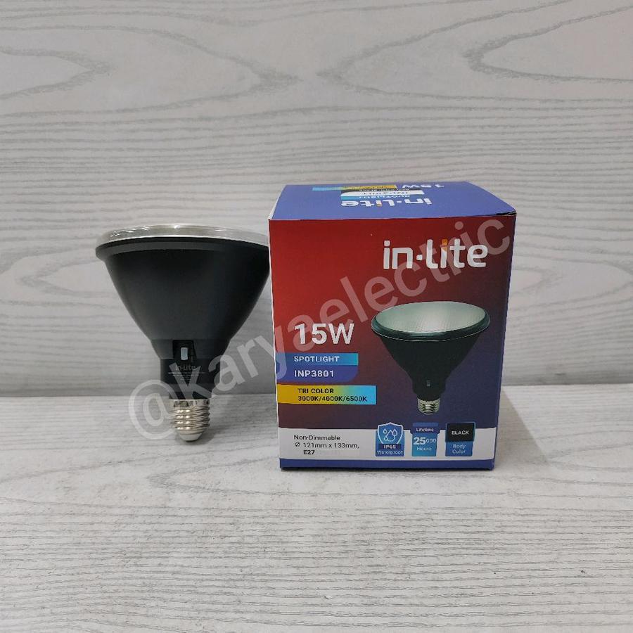 Jual LAMPU SOROT LED INP3801 SPOTLIGHT IN-LITE INLITE 15WATT 15W ...