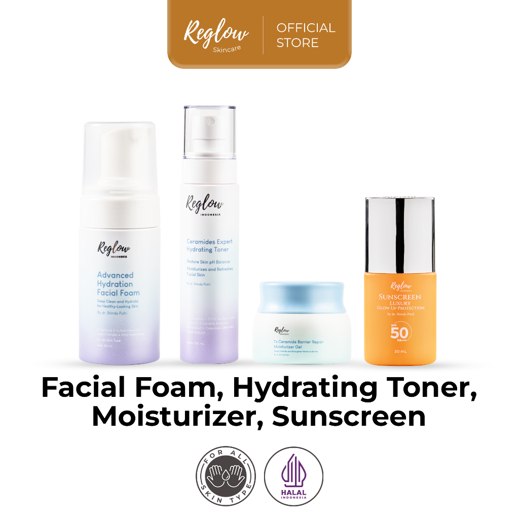 Jual Reglow Advanced Hydration Facial Foam / Reglow Ceramides Expert ...