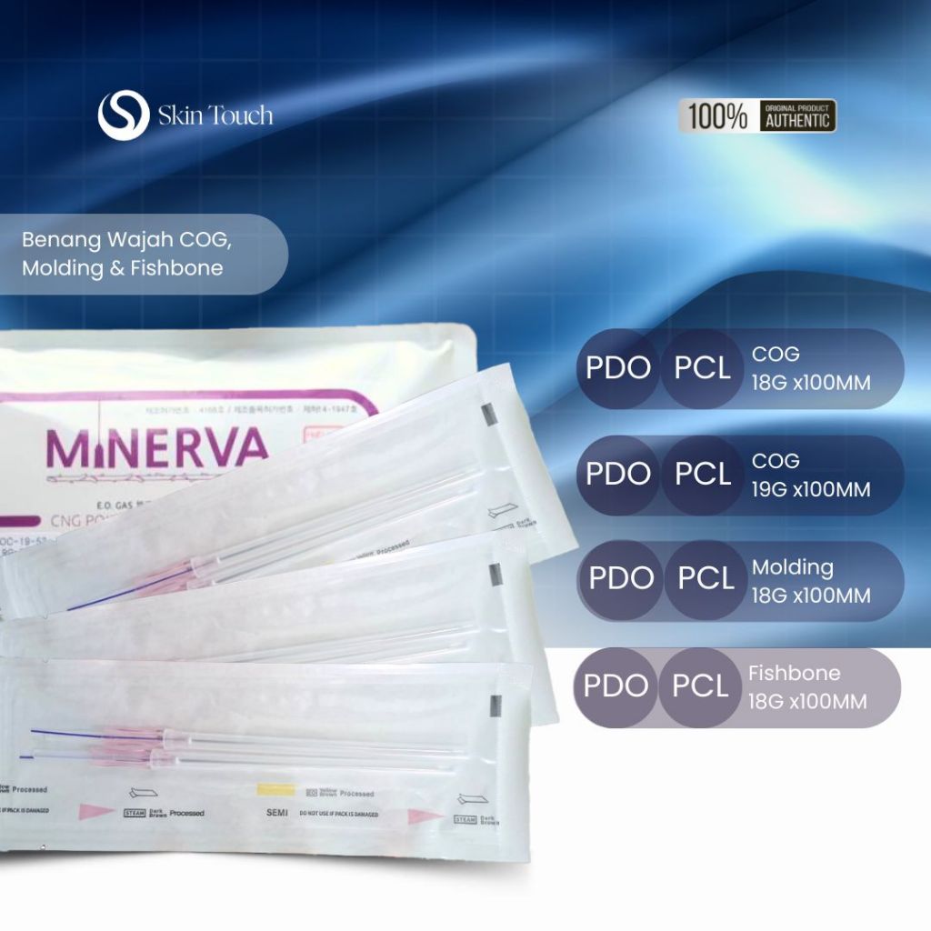Jual Ecer Minerva COG, Molding, Fishbone PDO/PCL Threads - Wajah (18G ...