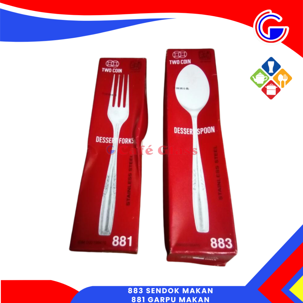 Sendok Makan/Garpu Makan Kedaung - 883 Sendok Makan - 881 Garpu Makan Isi 12Pcs