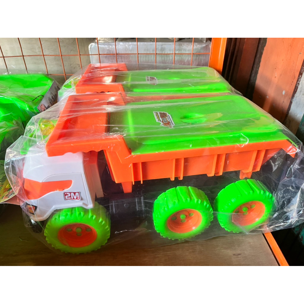 Jual Bisa COD Mobil damp Truk Jumbo Mainan Anak 8 Roda Ukuran Besar ...