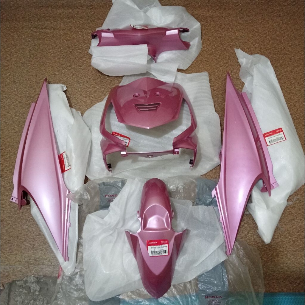 Jual cover body halus beat karbu original body set beat karbu ori cover ...