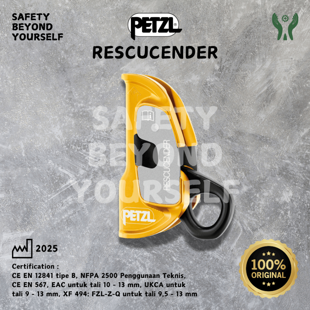 Jual RESCUCENDER PETZL Rope Clamp - untuk Keselamatan Kerja di ...