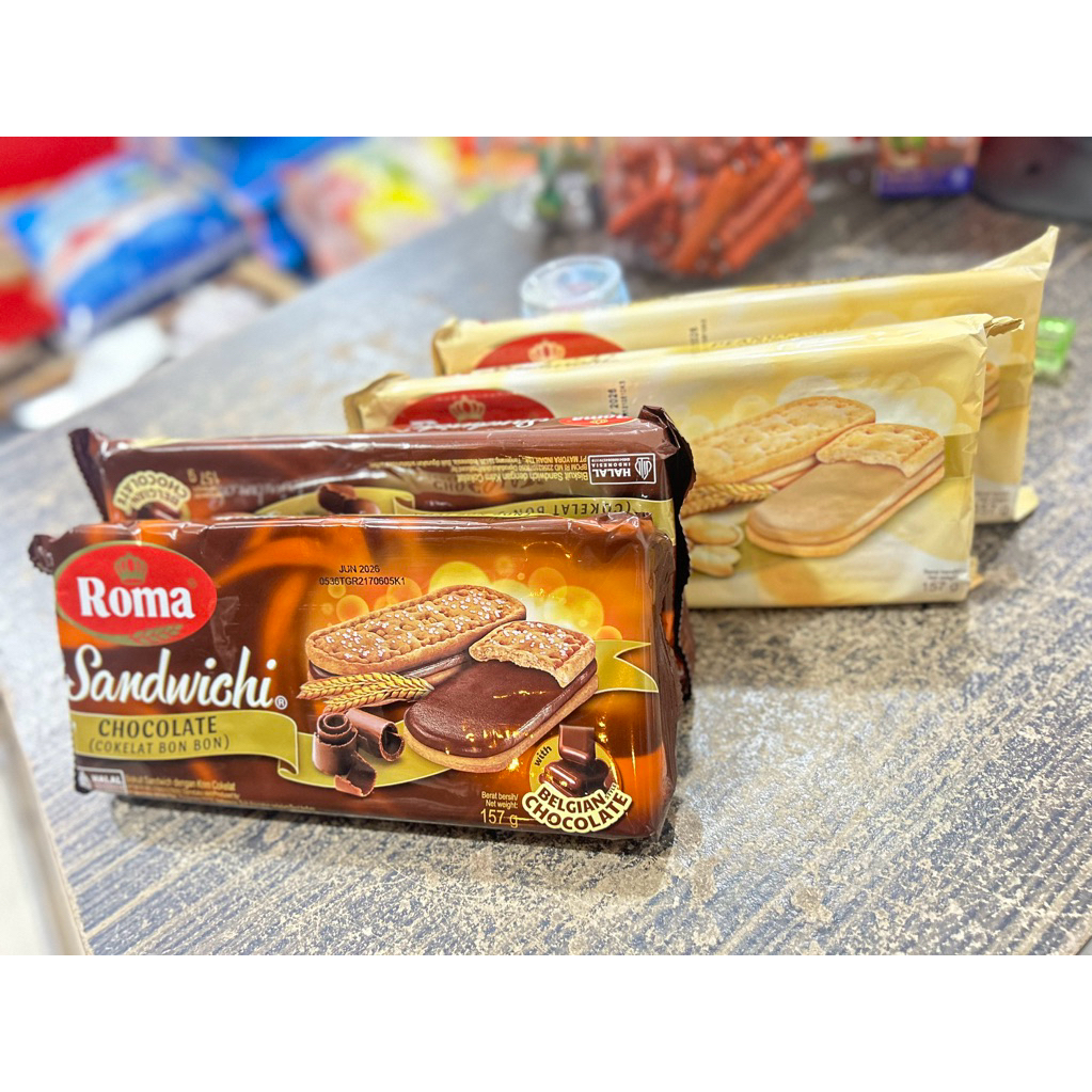 Jual Roma Sandwich 95 gr | Roma Bon Bon | Shopee Indonesia