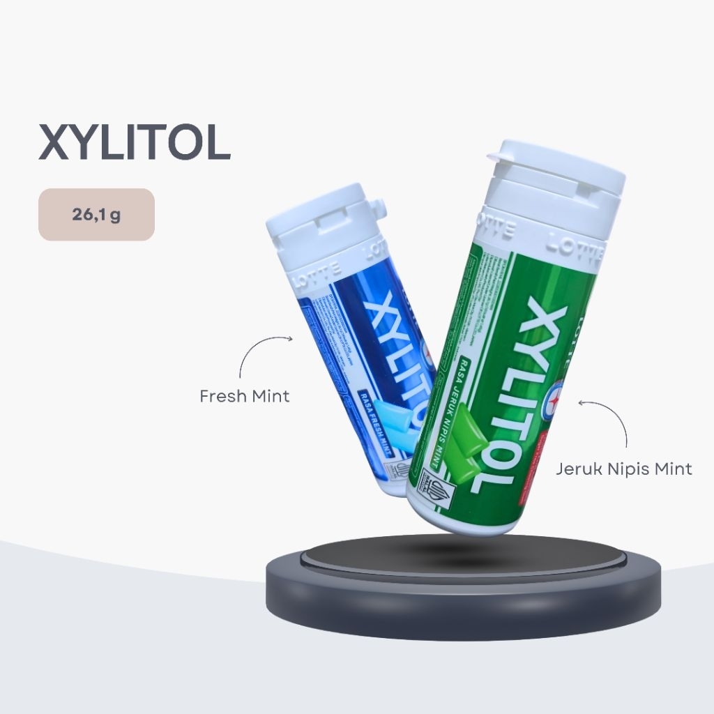 Jual Permen Karet Xylitol 26.1gr - Bebas Gula | Shopee Indonesia