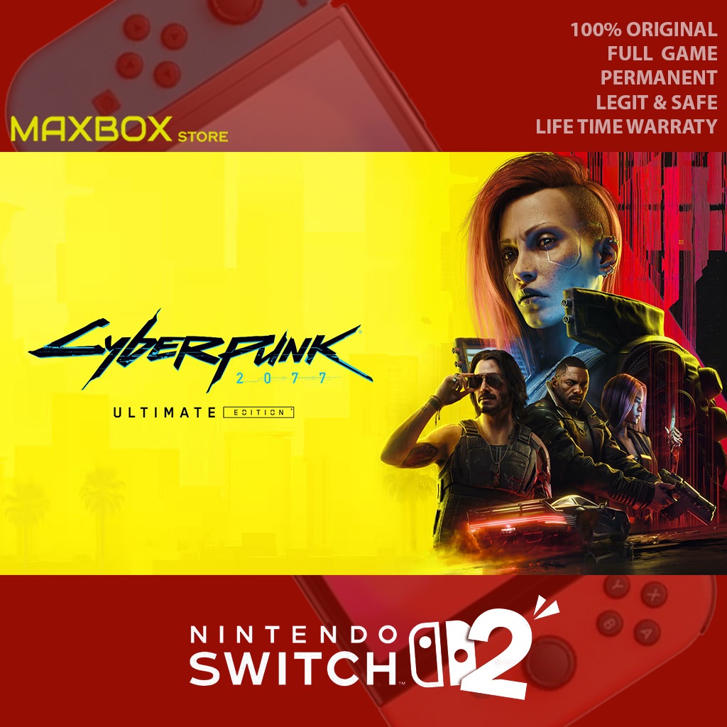Jual Cyberpunk 2077 Ultimate Edition Nintendo Switch 2 Original Game ...