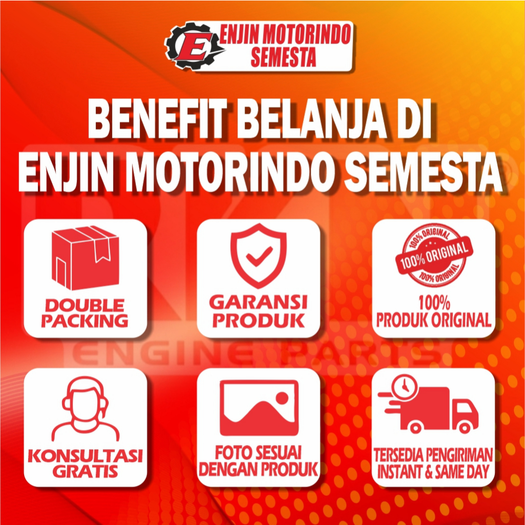 Jual RKN RING PISTON MIO - MIO SOUL - NUOVO - FINO KARBU - KODE 5TL STD ...