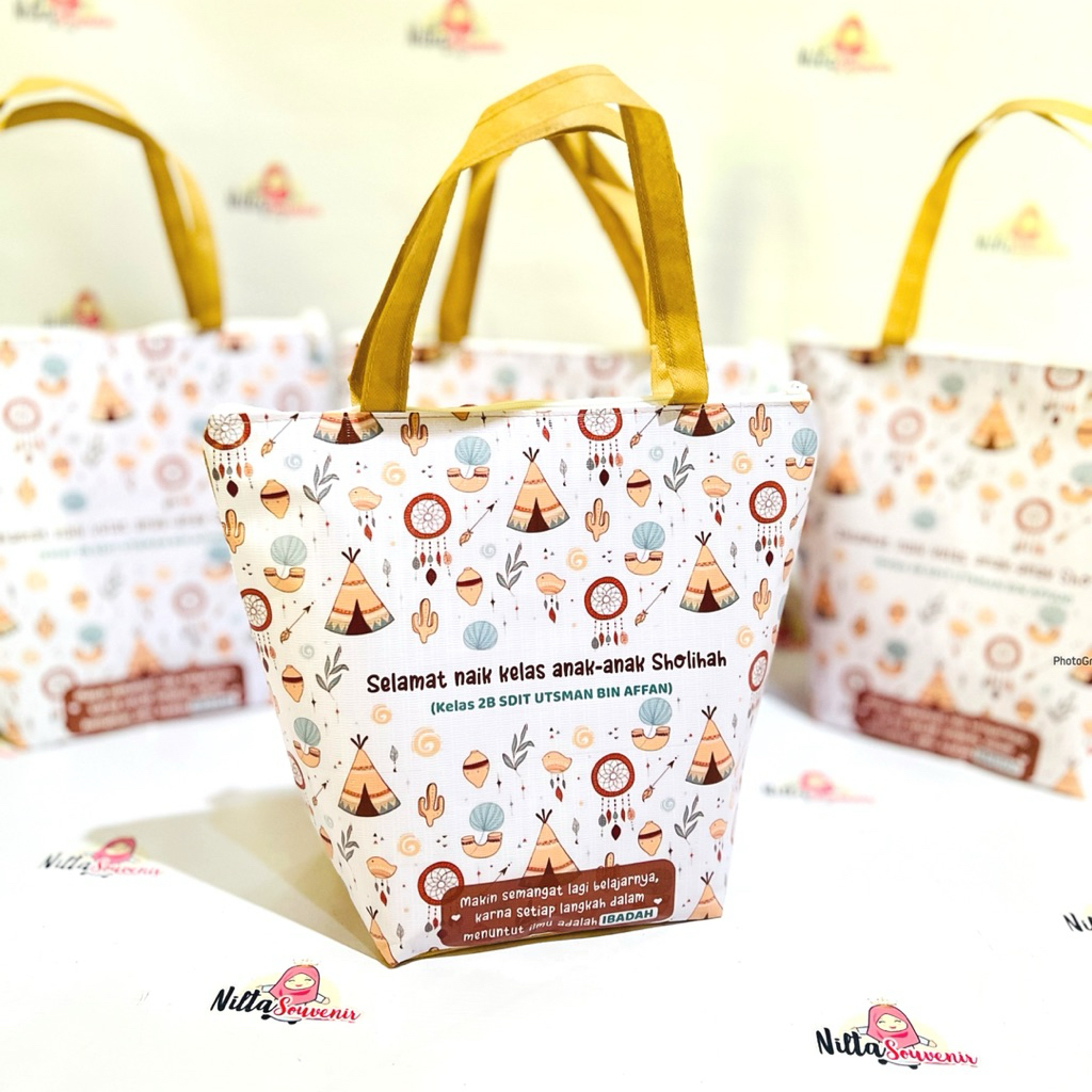 Jual Tas Souvenir Graduation Perpisahan Kelulusan Anak Sekolah Custom ...
