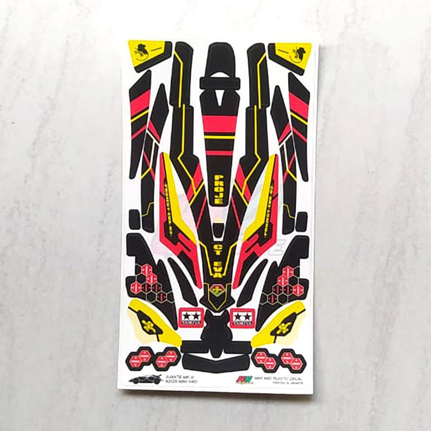 Jual Stiker Avante Mk.III - Evangelion - Body Merah Kombinasi Hitam ...