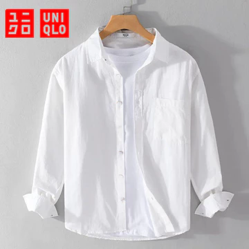Kemeja Polos Pria Lengan Panjang Slim Fit Potongan Ramping Nyaman Dipakai