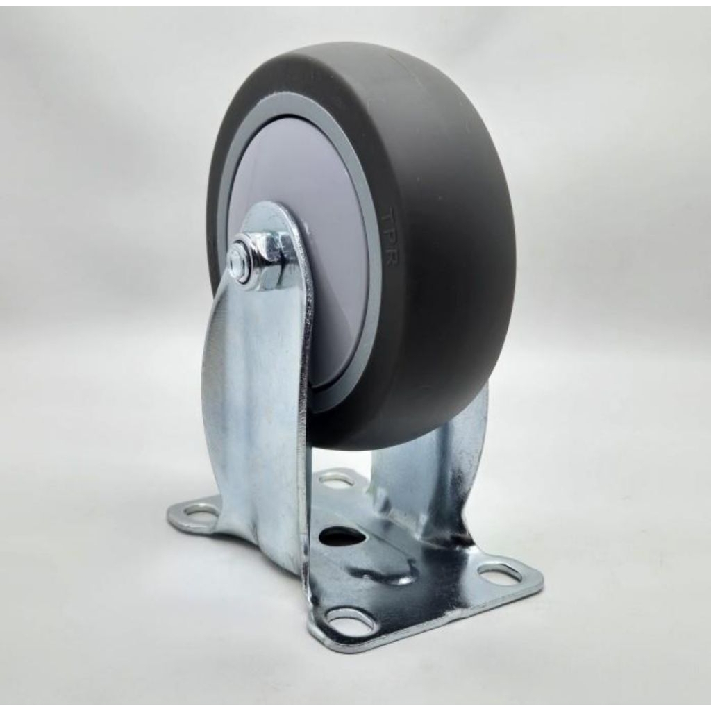Jual RODA KARET TPR MEDIUM DUTY 4 INCH ( MATI/RIGID ) | Shopee Indonesia