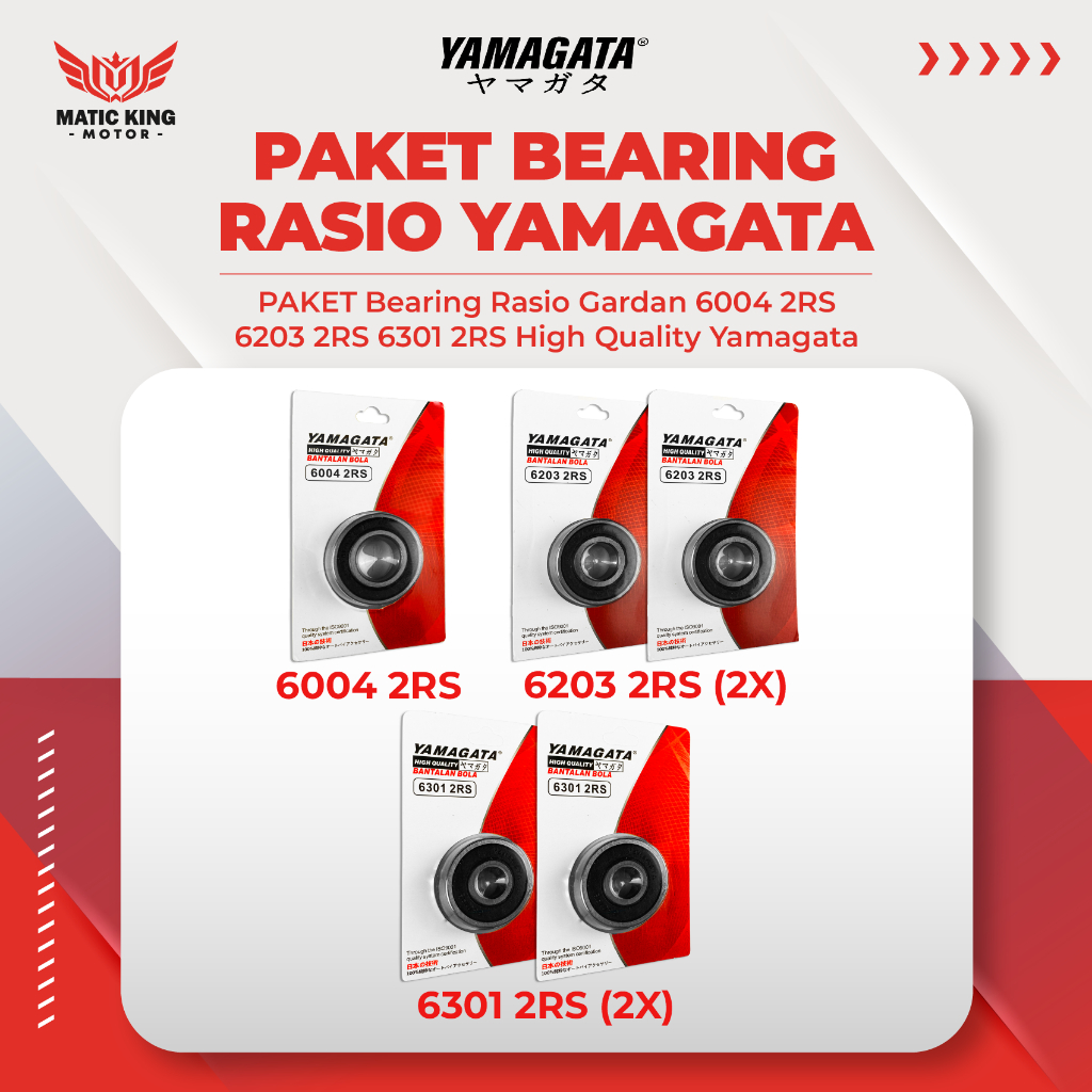 Jual Yamagata Paket Bearing Laher Lahar Gigi Rasio Gardan Mio J Soul GT ...