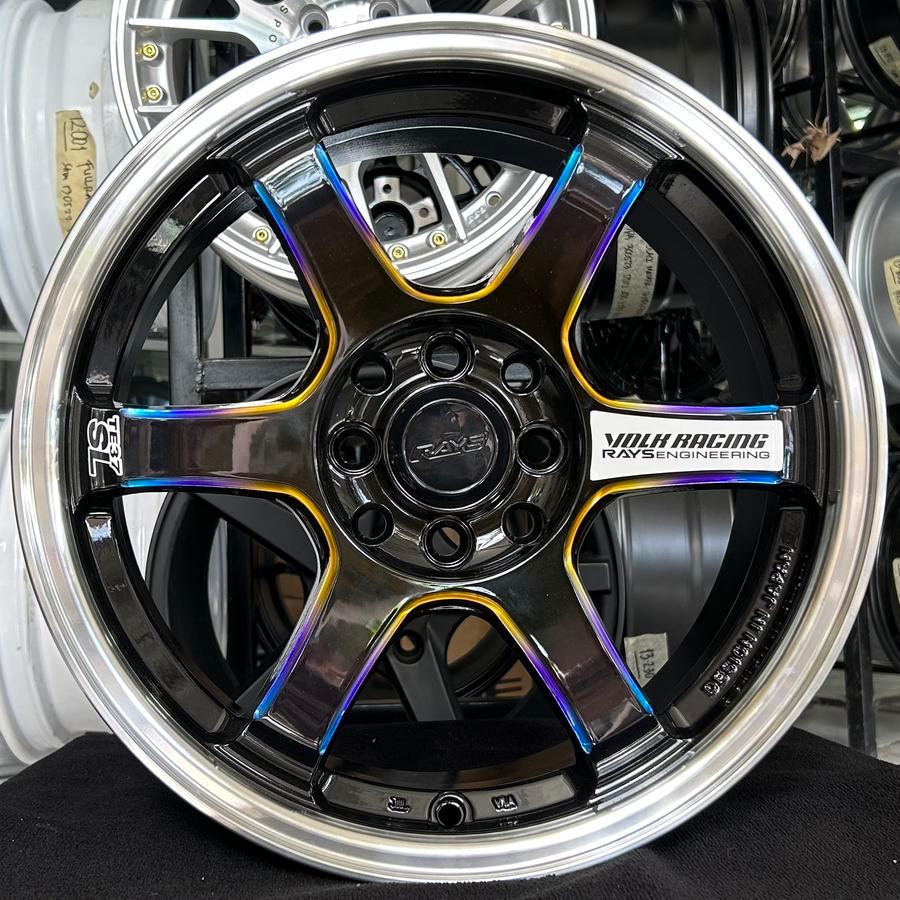 Jual VELG TE37 RH - 10012 RING 15 LEBAR 7 HOLE 8X100/114.3 ET 40 WARNA ...