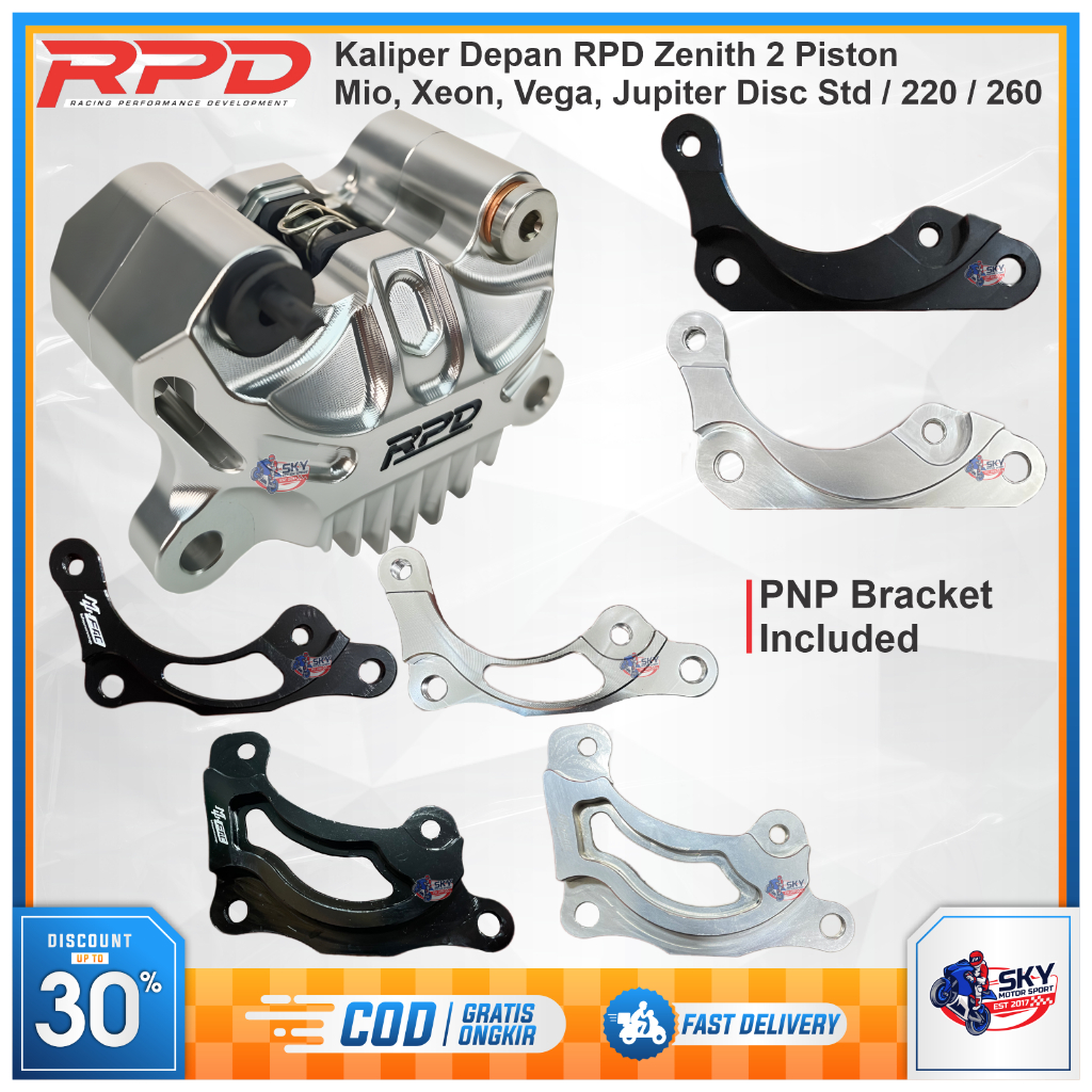 Jual Kaliper Depan RPD Mio Soul Smile J Z M3 Xeon Jupiter Vega Mx New ...