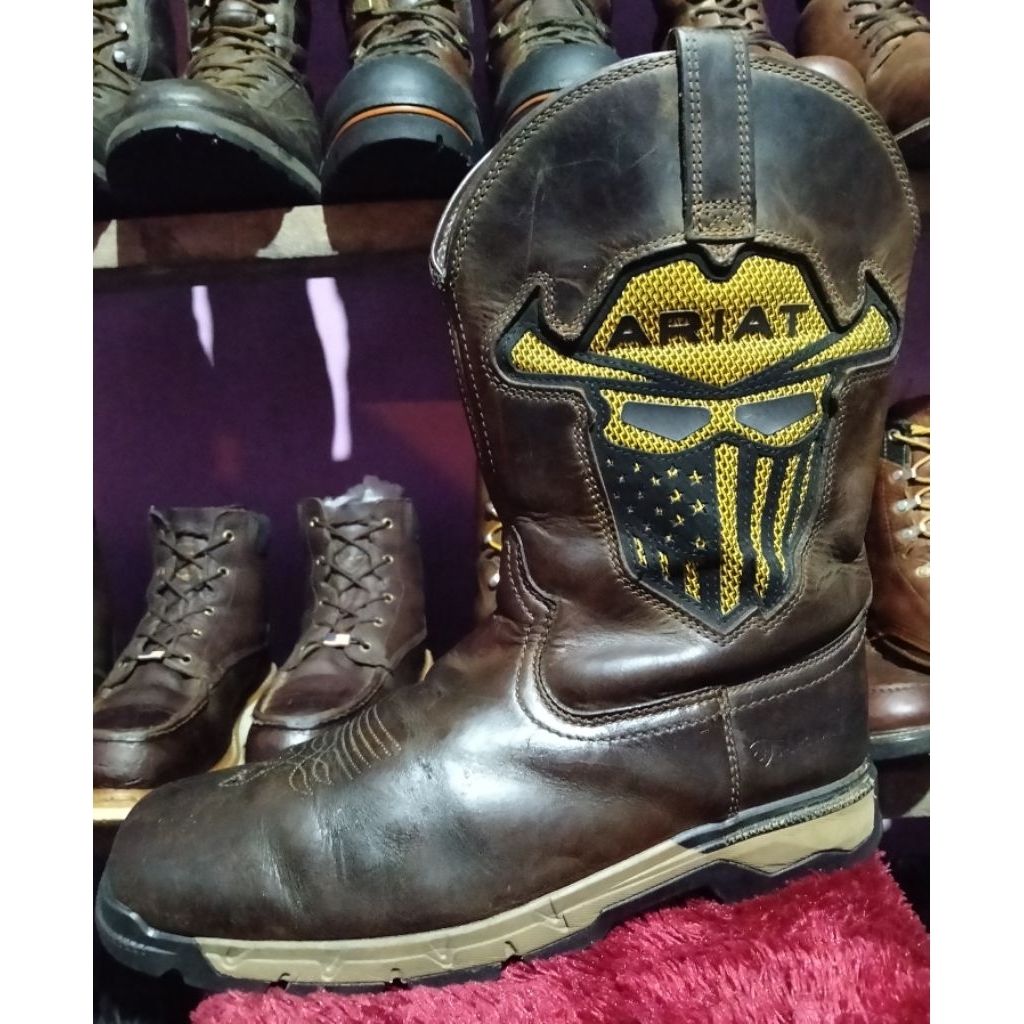 Jual Sepatu Ariat Cowboys (Bukan Safety) | Shopee Indonesia