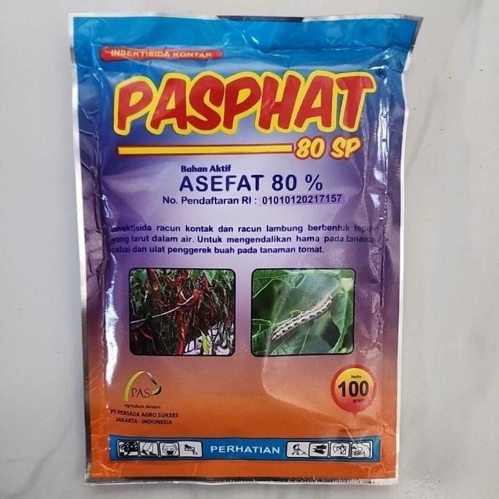 Jual Insektisida PASPHAT ba. ASEFAT 80% 100gr | Shopee Indonesia