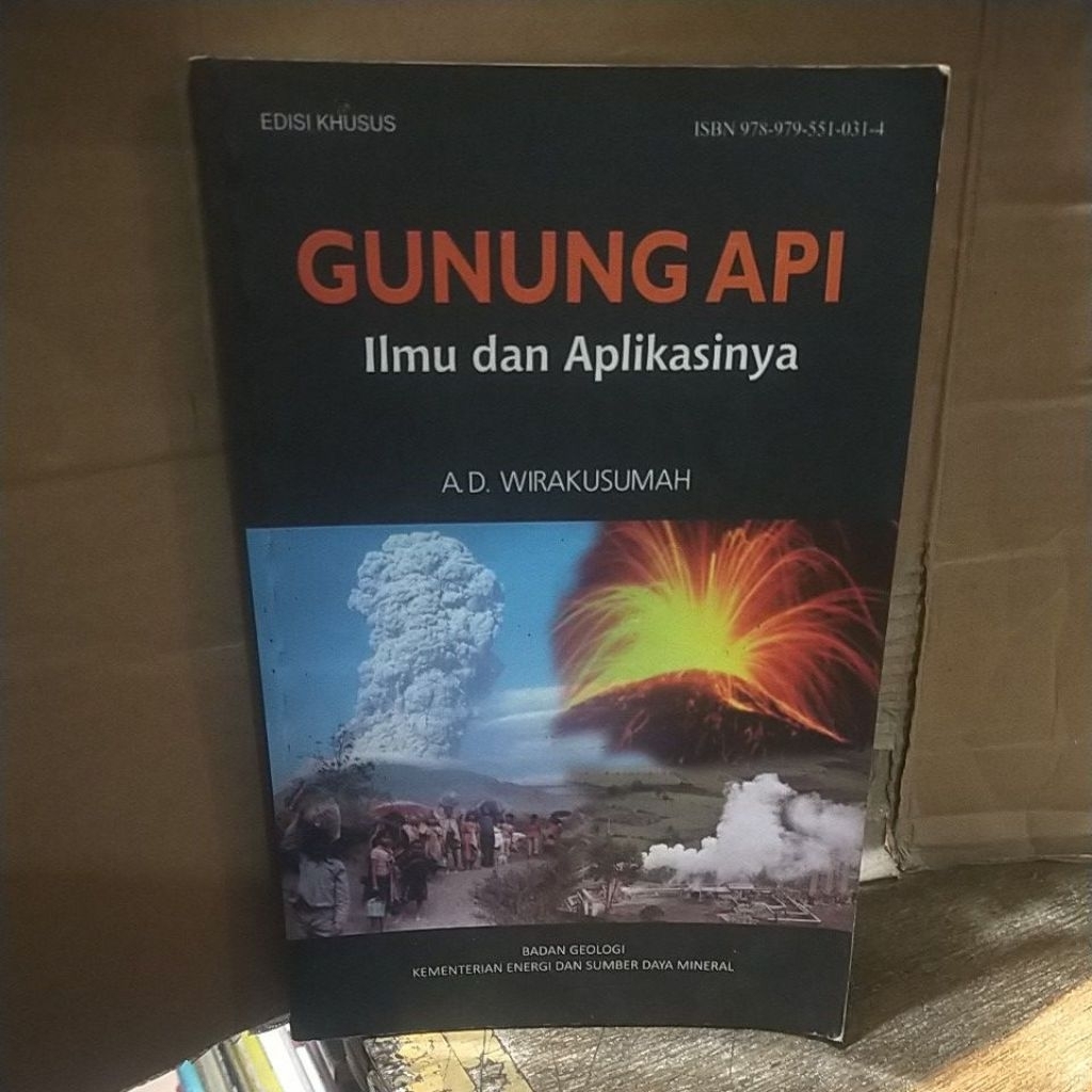 Jual Buku original Gunung Api ilmu dan aplikasinya | Shopee Indonesia