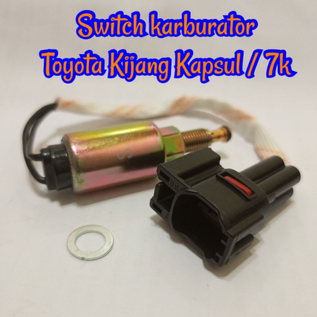 Jual SWITCH KARBURATOR / SWITCH LANGSAM TOYOTA KIJANG KAPSUL / 7K ...