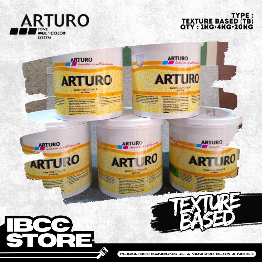 Jual ARTURO Type Texture Based Klg 1kg TB 01 02 03 04 TB01 TB02 TB03 ...