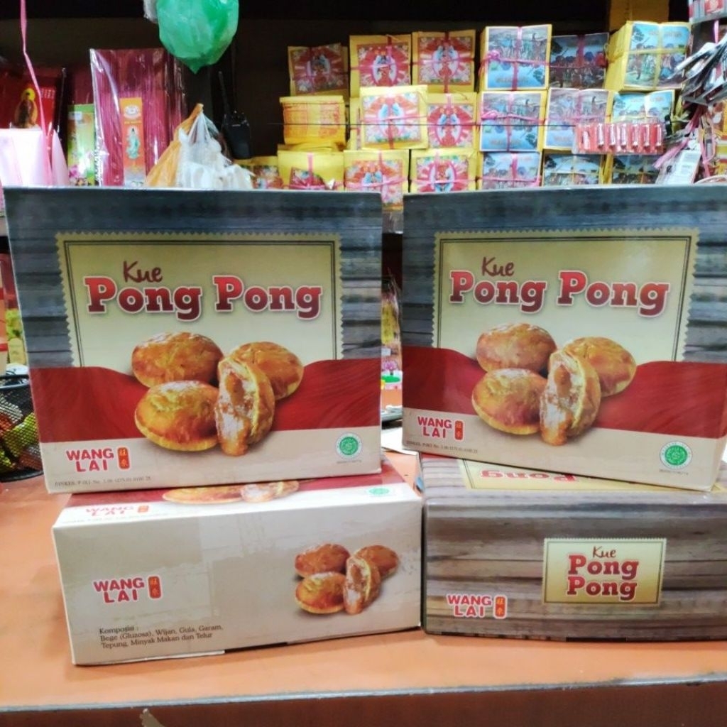 Jual Pong pia,phongpia Wang lai isi 10 pcs halal | Shopee Indonesia