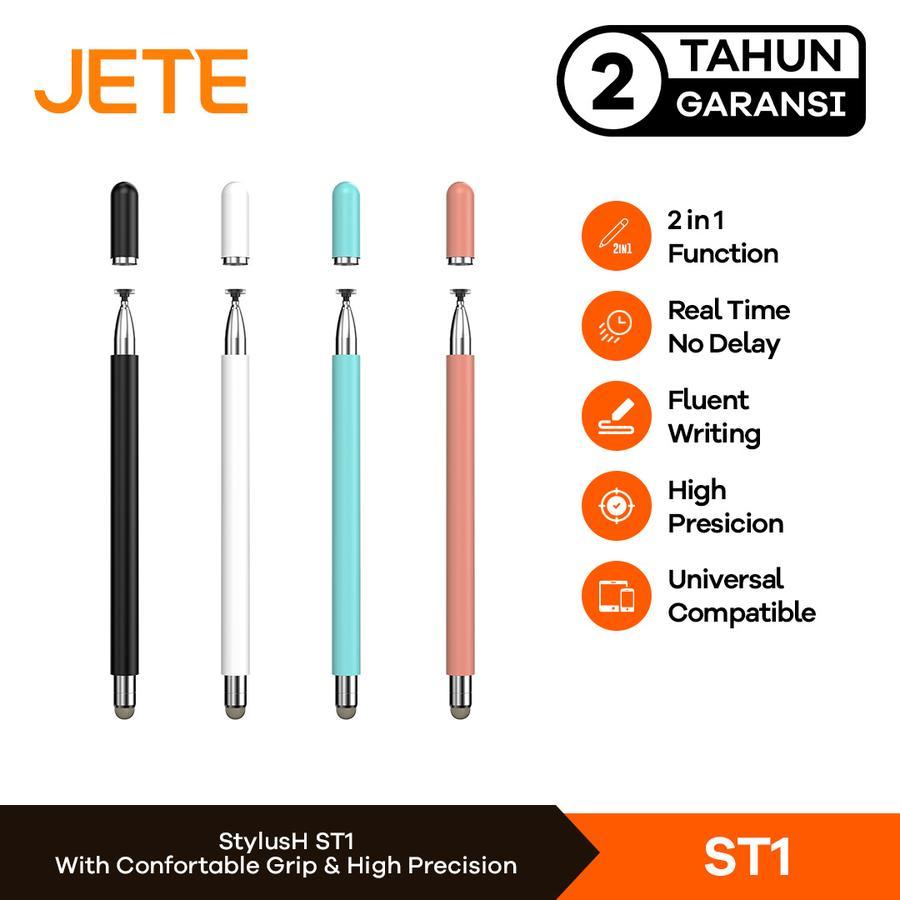 Jual JETE Stylus Pen 2in1 ST1 for IOS Android Universal Pen Disk ...