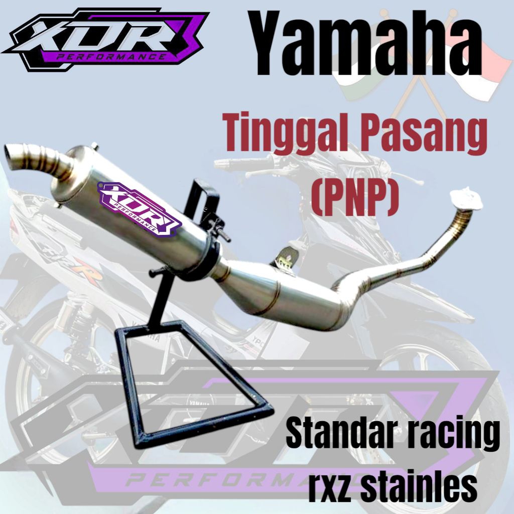 Jual KNALPOT STANDAR RACING RXZ RZR FULL STAINLES | Shopee Indonesia