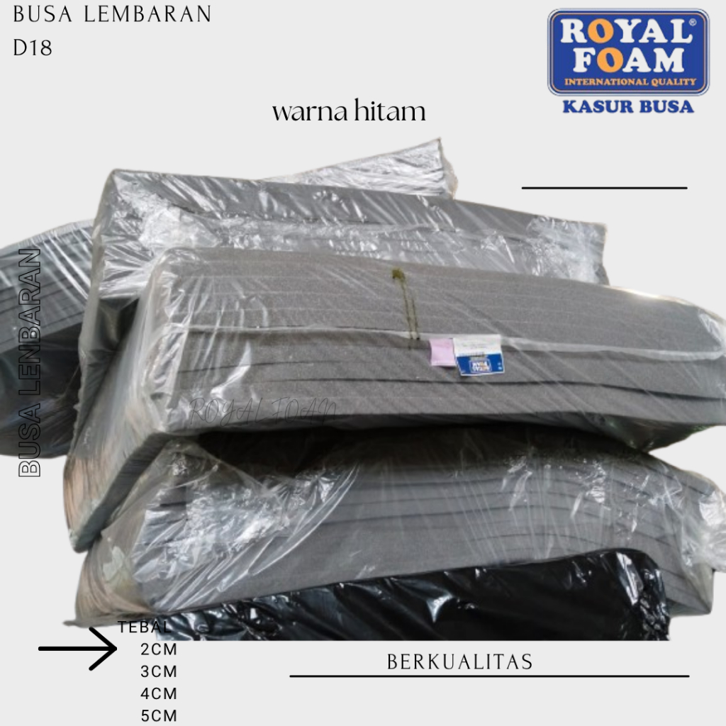 Jual Spon Lembaran 200x120 Busa Royal Foam Tebal 3 cm Lapisan Sofa ...