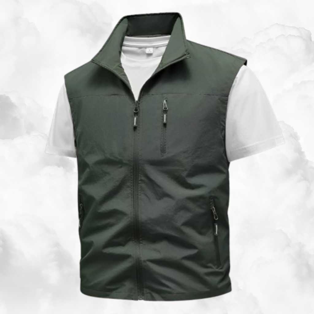 Jual Rompi Motor Vest Pria Anti Angin Rompi Puffer Rompi Riding - VEST ...