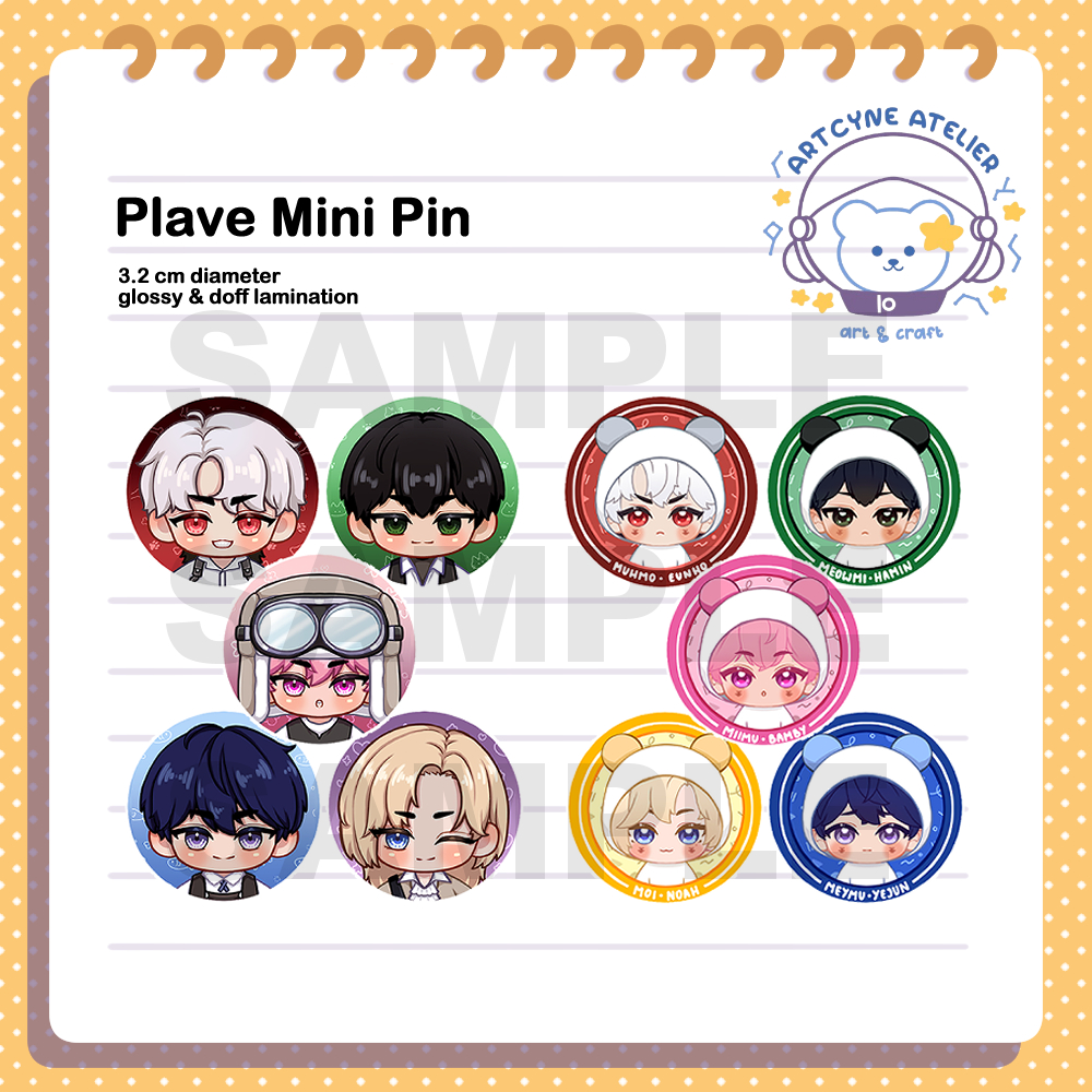 Jual [READY STOCK] Plave Mini Pin (+ MMMM themed) | Shopee Indonesia