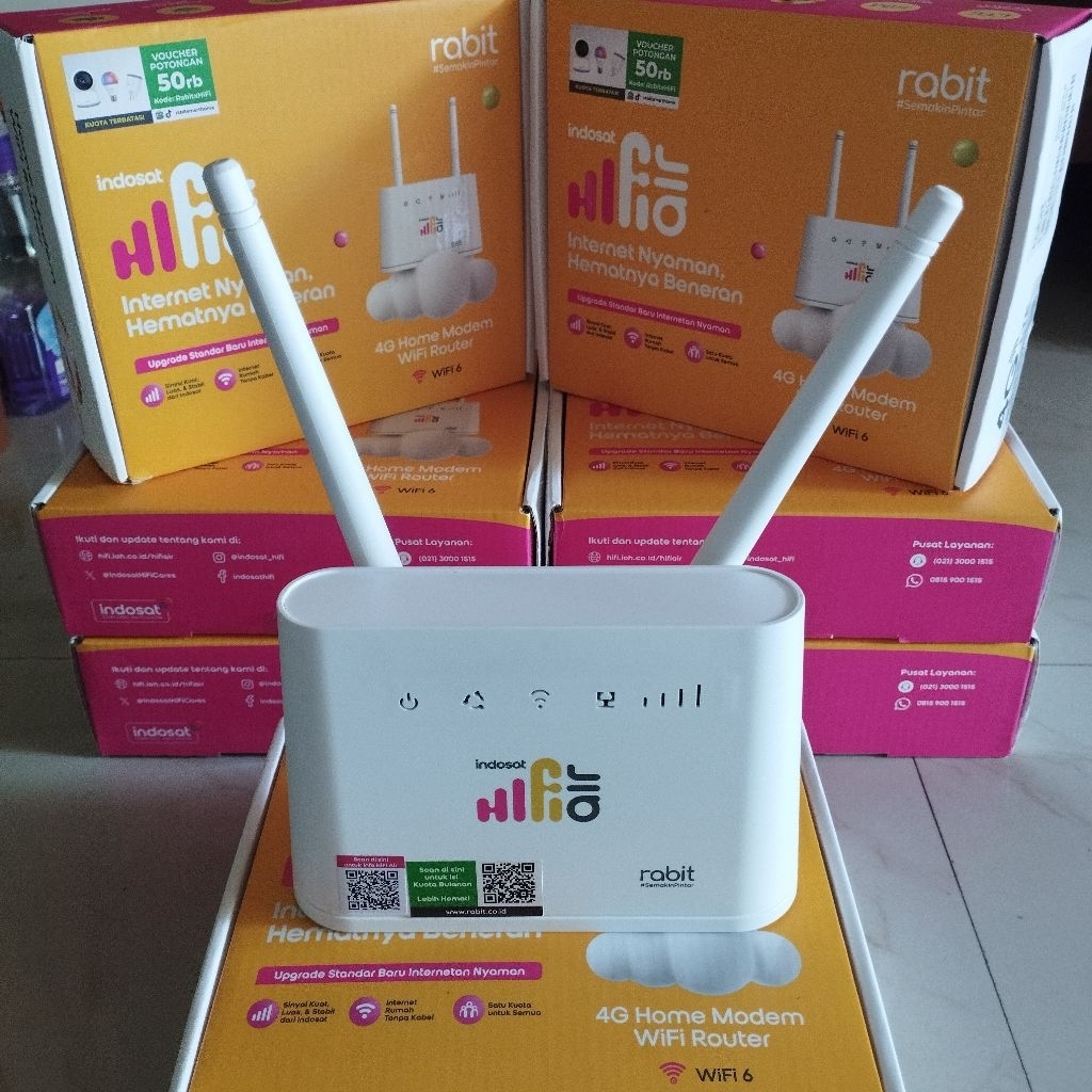 Jual Rabit CPE-R 4G LTE Cat 4 Home Modem Router Wifi 6 Support Simcard ...